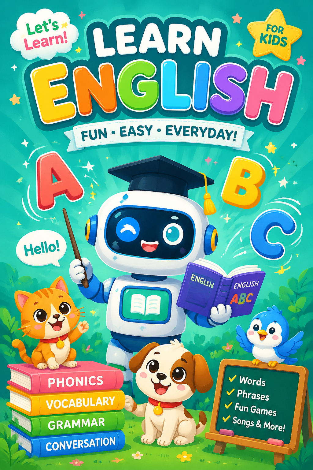 AI小学英语全能助教智能体